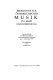 Mechanische Musik : eine Bibliographie und eine Einführung in systematische und kulturhistorische Aspekte mechanischer Musikinstrumente
