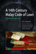 A 14th Century Malay Code of Laws : : The Nitisarasamuccaya /