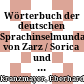 Wörterbuch der deutschen Sprachinselmundart von Zarz / Sorica und Deutschrut / Rut in Jugoslawien