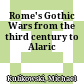Rome's Gothic Wars : from the third century to Alaric