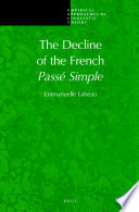 The decline of the French passé simple /