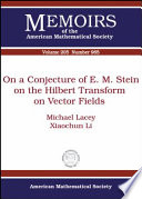 On a conjecture of E. M. Stein on the Hilbert transform on vector fields /