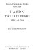 Haydn: the late years 1801-1809