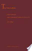 Confessio philosophi : papers concerning the problem of evil, 1671-1678 /