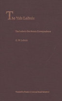 The Leibniz-Des Bosses correspondence