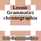 Leonis Grammatici chronographia