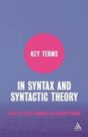 Key terms in syntax and syntactic theory