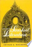 A history of Sanskrit literature