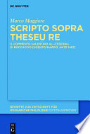 Scripto sopra Theseu Re : : Il commento salentino al «Teseida» di Boccaccio (Ugento/Nardò, ante 1487) /