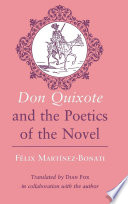"Don Quixote" and the Poetics of the Novel /