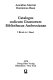 Catalogus codicum Graecorum Bibliothecae Ambrosianae : 2 Bd. in 1 Bd.