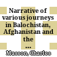 Narrative of various journeys in Balochistan, Afghanistan and the Panjab : including a residence in those countries from 1826 - 1838