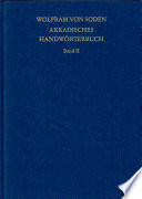 Akkadisches Handwörterbuch
