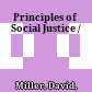 Principles of Social Justice /