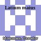 Latium maius