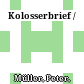 Kolosserbrief /