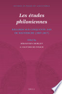 Les études Philoniennes : : Regards Sur Cinquante Ans de Recherche (1967-2017).
