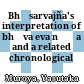 Bhāsarvajña's interpretation of bhāva eva nāśaḥ and a related chronological problem