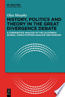History, politics and theory in the great divergence debate : a comparative analysis of the California school, world-systems analysis and marxism
