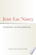 Derrida, Supplements /