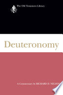 Deuteronomy : : a commentary /