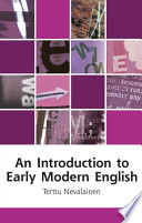 Introduction to early modern English