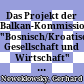 Das Projekt der Balkan-Kommission "Bosnisch/Kroatisch/Serbisch: Gesellschaft und Wirtschaft" : am Beispiel einiger Termini aus Finanz und Wirtschaft