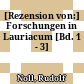 [Rezension von:] Forschungen in Lauriacum [Bd. 1 - 3]