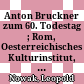 Anton Bruckner : zum 60. Todestag ; Rom, Oesterreichisches Kulturinstitut, 5. Dezember 1956