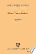 Otfrids Evangelienbuch /