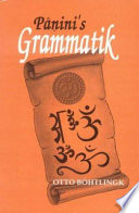 Pâṇini's Grammatik : Abteilung I & II (in one volume)