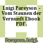 Luigi Pareyson  - Vom Staunen der Vernunft Ebook PDF.