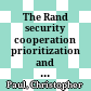 The Rand security cooperation prioritization and propensity matching tool