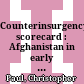 Counterinsurgency scorecard : Afghanistan in early 2013 relative to insurgencies since World War II