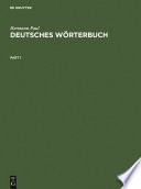 Deutsches Wörterbuch : : Bedeutungsgeschichte und Aufbau unseres Wortschatzes /