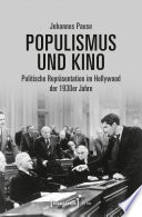 Populismus und Kino : : Politische Repräsentation im Hollywood der 1930er Jahre /