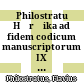 Philostratu Hērōika : ad fidem codicum manuscriptorum IX recensuit = Philostrati Heroica