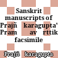 Sanskrit manuscripts of Prajñākaragupta's Pramāṇavārttikabhāṣyam : facsimile edition