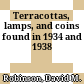 Terracottas, lamps, and coins found in 1934 and 1938