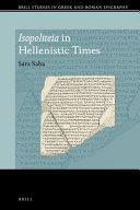 Isopoliteia in hellenistic times /
