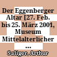 Der Eggenberger Altar : [27. Feb. bis 25. März 2001, Museum Mittelalterlicher Kunst, Unteres Belvedere, Orangerie]