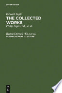 The Collected Works of Edward Sapir.