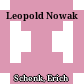 Leopold Nowak