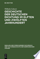 Geschichte der deutschen Dichtung im elften und zwölften Jahrhundert /