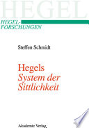 Hegels "System der Sittlichkeit" /