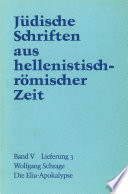 Jüdische Schriften aus hellenistisch-römischer Zeit.
