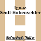 Ignaz Seidl-Hohenveldern
