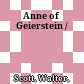 Anne of Geierstein /