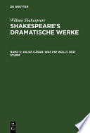 Shakespeare’s dramatische Werke.
