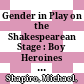 Gender in Play on the Shakespearean Stage : : Boy Heroines and Female Pages /